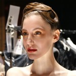 Issey Miyake backstage