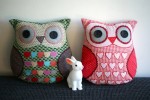 coussin hibou