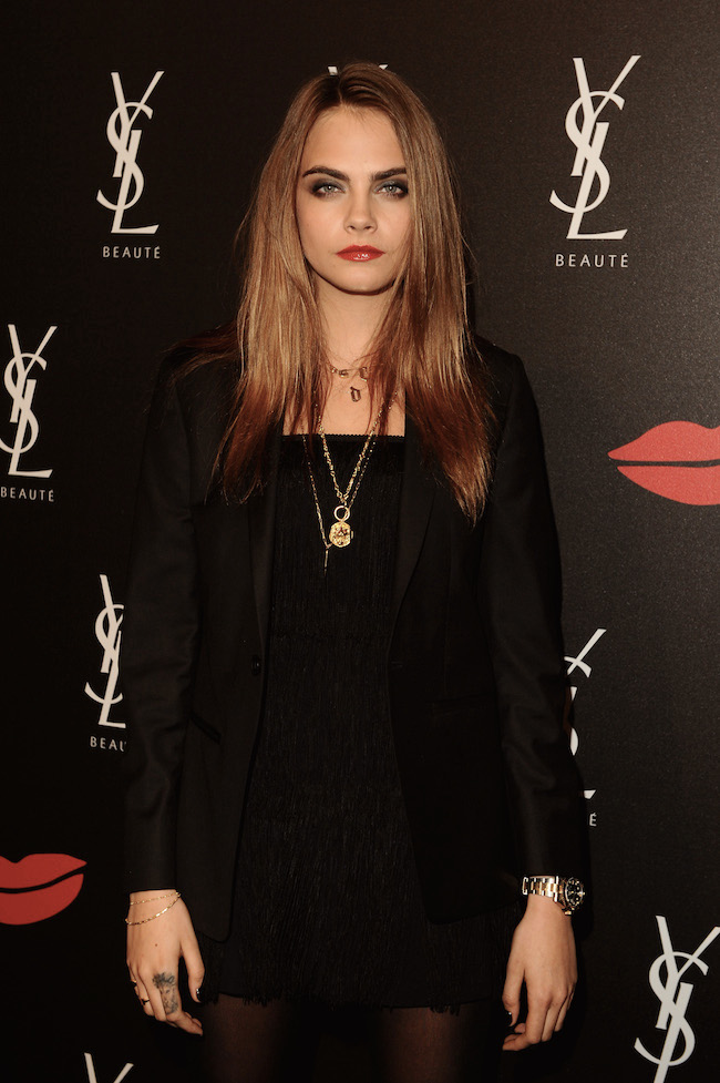 YSL Beaute Love Your Lips Celebration With Cara Delevingne