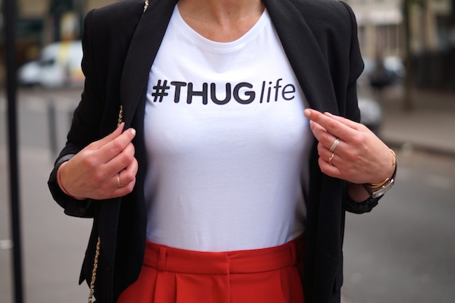 tee shirt thug life