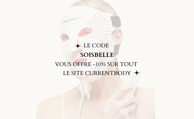 code promo currentbody code promo masque led